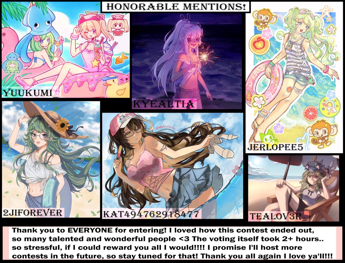 ruhqz_'s tweet image. 100+ submissions, but I could only choose so many: 
1st - @mundrws 
2nd - @rezebunn 
3rd - @tskuraBlossom 
4th + 5th - @starisc0ol / @Nevergonuse 
HONORABLE MENTIONS - @Yuukumi_ / @kyealtia / @jerlopee5 / @2jiforever / @kat494762918477 / @tealov3r_ 
Expect a dm! #natartcontest 💕