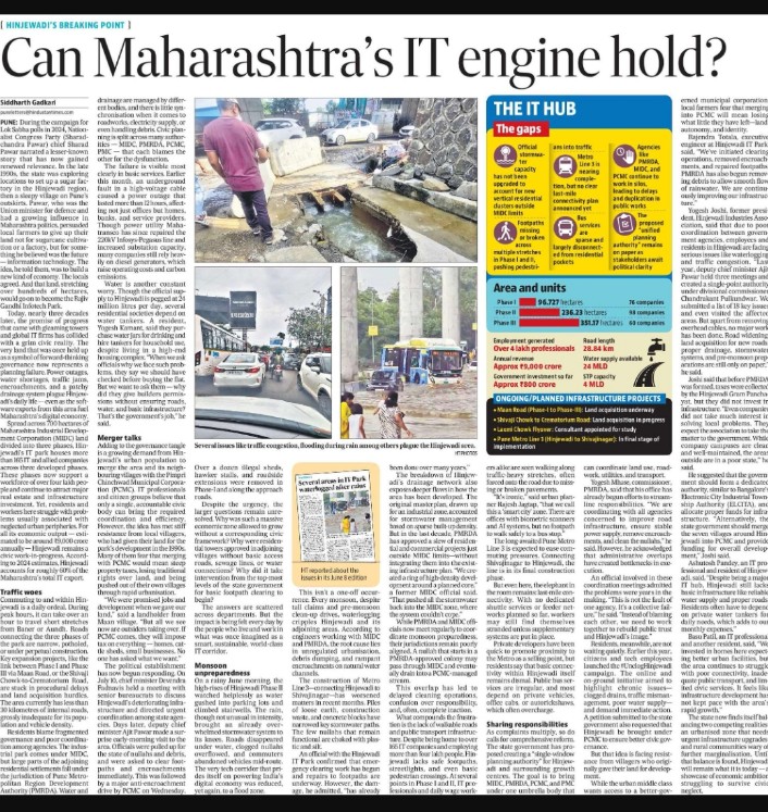 Yogesh Joshi (@ymjoshi) on Twitter photo Hinjewadi’s breaking point: Can Maharashtra’s IT engine hold?
hindustantimes.com/cities/pune-ne… <a href="/FITEMaharashtra/">Forum For IT Employees - FITE</a>
✍️: Siddharth Gadkari Hinjewadi’s breaking point: Can Maharashtra’s IT engine hold?
hindustantimes.com/cities/pune-ne… <a href="/FITEMaharashtra/">Forum For IT Employees - FITE</a>
✍️: Siddharth Gadkari