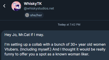 JoCat105's tweet image. chat have I made it?