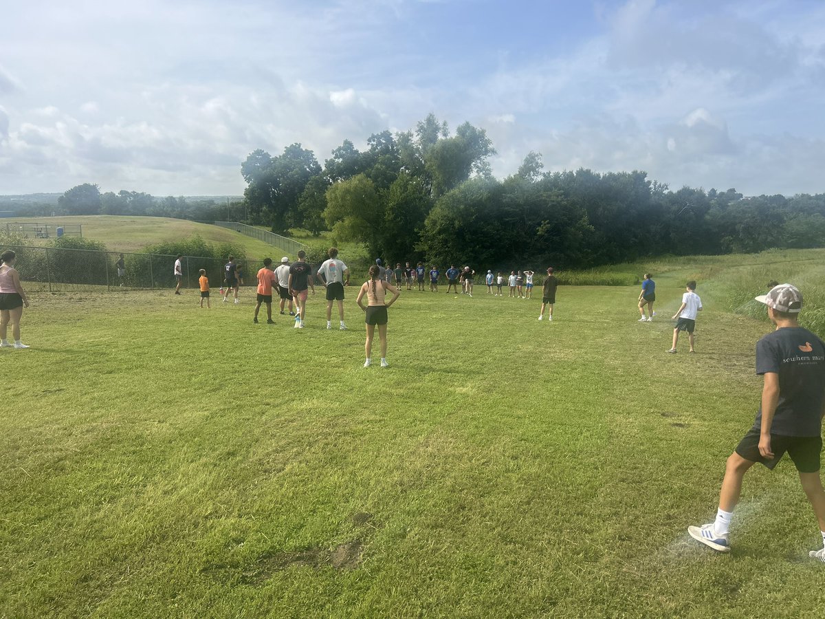 A little uphill kickball action to finish out the week. #Compete #OwlFamily