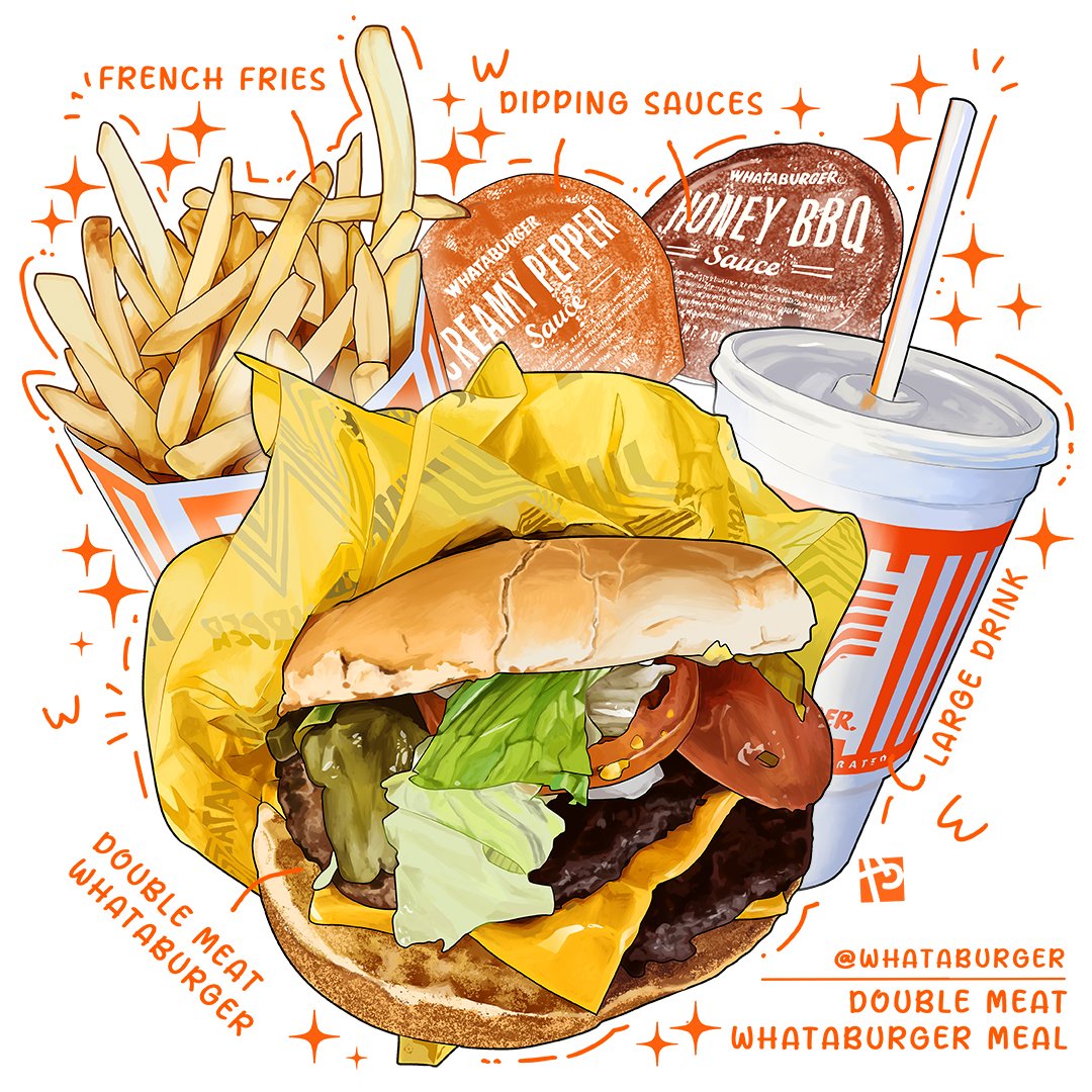 I think I like drawing burgers.
