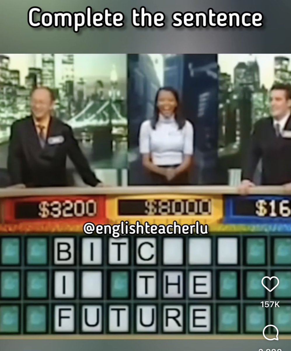 Bitches in the future $BTC $MSTR $MSTY <a href="/saylor/">Michael Saylor</a>