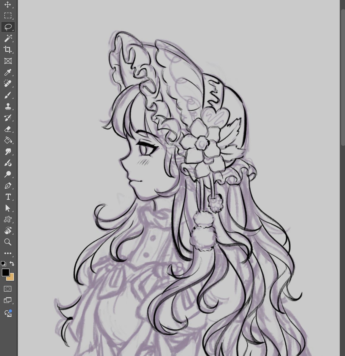 calicoish_art's tweet image. wip :D
#originalcharacterart #oc #artmoots