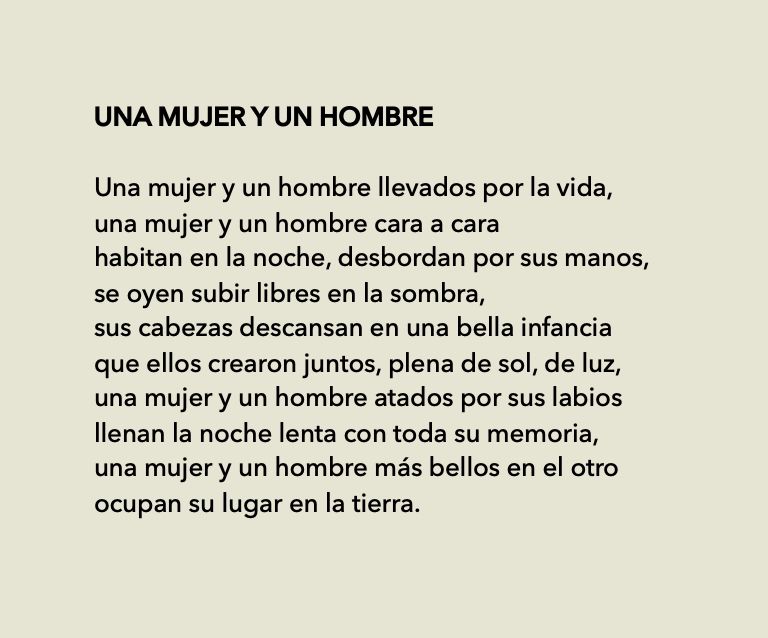 Hoy, un poema de Juan Gelman