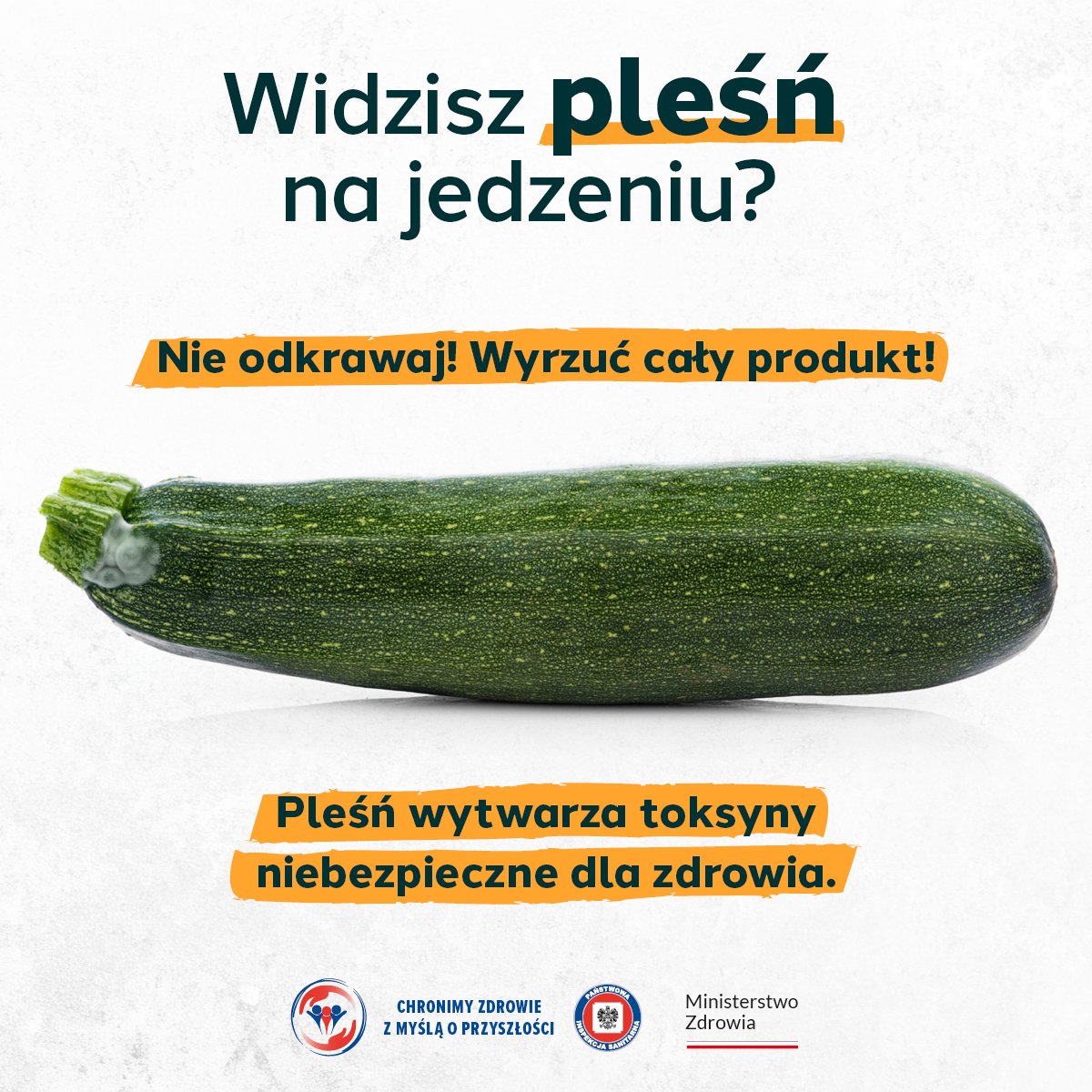 GIS_gov's tweet image. Co zrobić, gdy zauważysz pleśń w żywności? 🥦🍎
Nie wąchaj spleśniałego produktu – zarodniki mogą być szkodliwe dla zdrowia
Wyrzuć całość – do zamkniętego kosza
Wyczyść miejsce przechowywania
Sprawdź sąsiednie produkty – pleśń łatwo przenosi się na inne owoce i warzywa