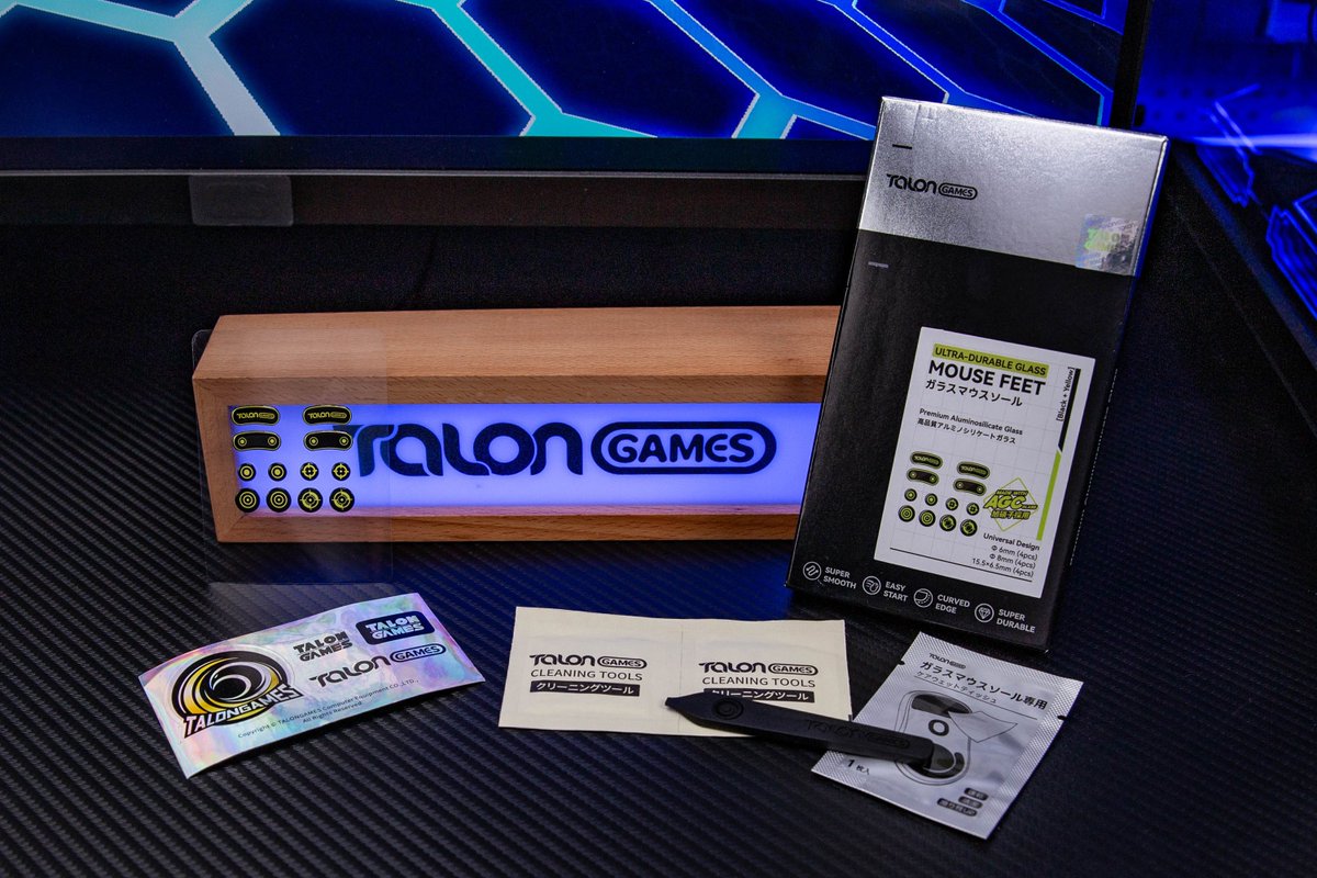 TALONGAMES (@talongames_jp) on Twitter photo 💥新しいデザイン💥
汎用型ガラスマウスソール
⚡より速く、より優れた操作感を実現⚡
ご購入: 
Amazon(JP): amzn.asia/d/aSD7aU6
Amazon(US): a.co/d/fynnS5E
#マウスソール #ガラスマウスソール #TALONGAMES #eスポーツ #ゲーミング 💥新しいデザイン💥
汎用型ガラスマウスソール
⚡より速く、より優れた操作感を実現⚡
ご購入: 
Amazon(JP): amzn.asia/d/aSD7aU6
Amazon(US): a.co/d/fynnS5E
#マウスソール #ガラスマウスソール #TALONGAMES #eスポーツ #ゲーミング