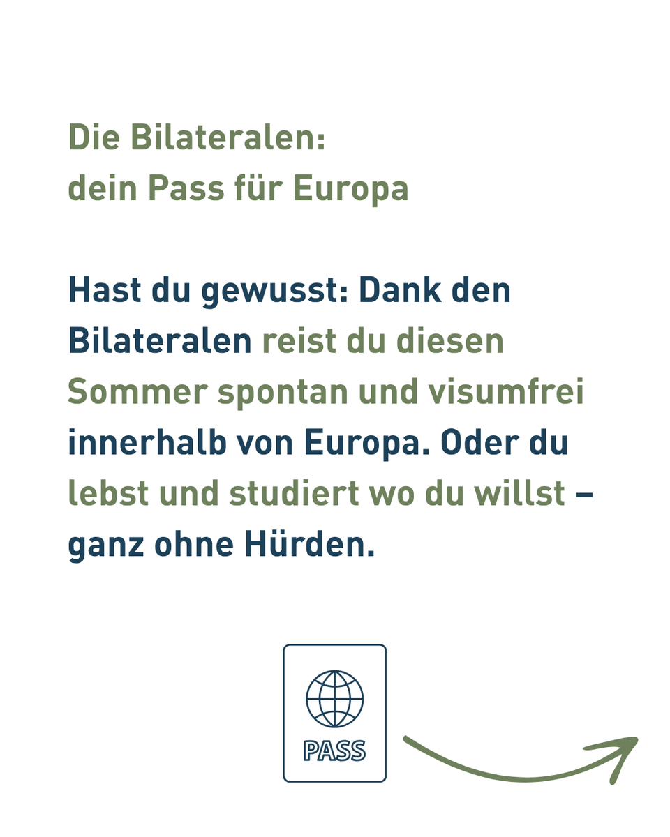 starkvernetzt's tweet image. Was für eine EM! ⚽ Heute steht die Schweiz im Viertelfinal gegen Spanien!
Da bekommt man doch direkt Lust auf einen spontanen Trip nach Barcelona, oder? Dank den bilateralen Abkommen reist du visumfrei nach Spanien los, machst dein Studium in Madrid oder lebst einfach gerade…