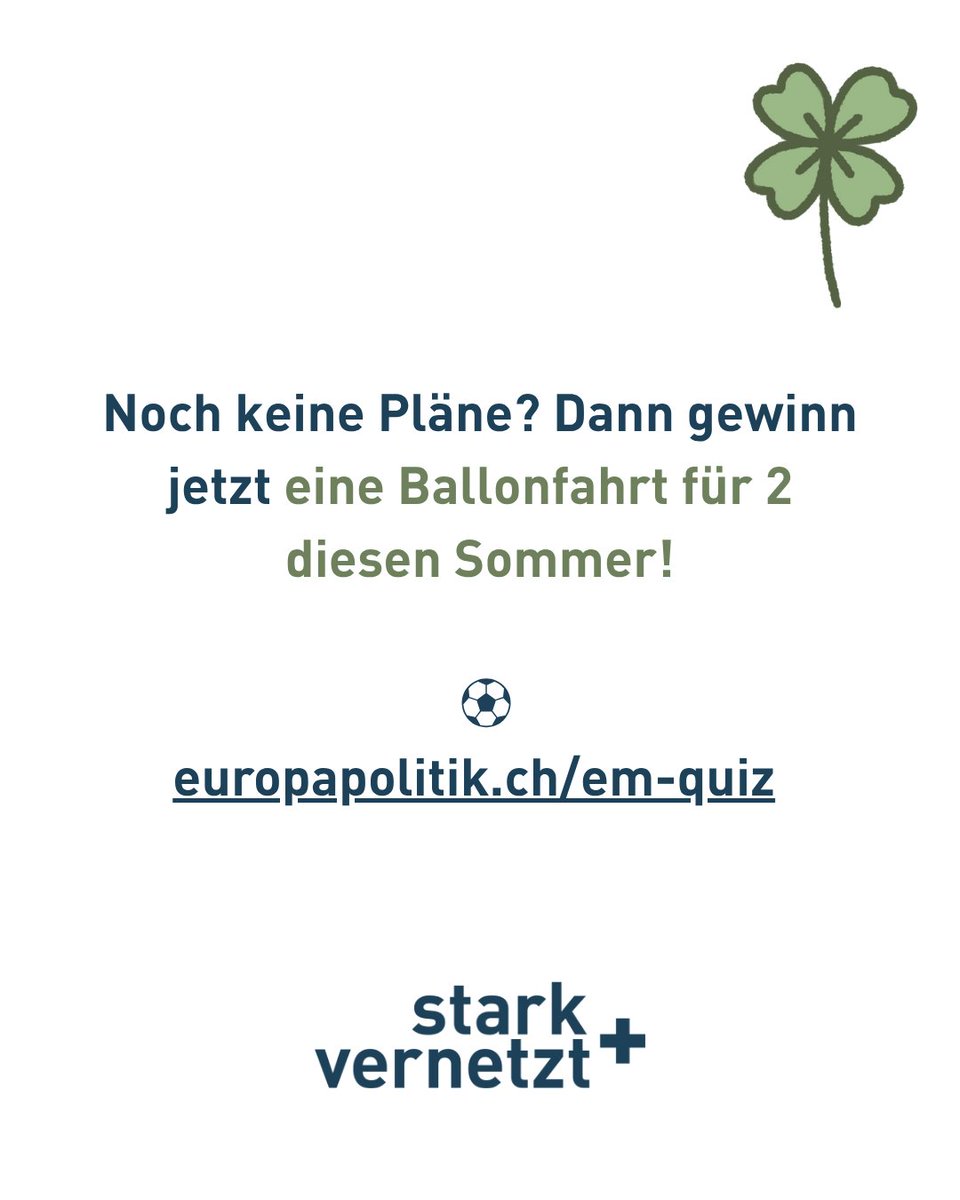 starkvernetzt's tweet image. Was für eine EM! ⚽ Heute steht die Schweiz im Viertelfinal gegen Spanien!
Da bekommt man doch direkt Lust auf einen spontanen Trip nach Barcelona, oder? Dank den bilateralen Abkommen reist du visumfrei nach Spanien los, machst dein Studium in Madrid oder lebst einfach gerade…