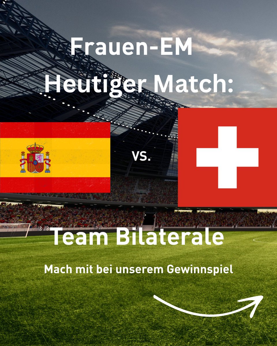 starkvernetzt's tweet image. Was für eine EM! ⚽ Heute steht die Schweiz im Viertelfinal gegen Spanien!
Da bekommt man doch direkt Lust auf einen spontanen Trip nach Barcelona, oder? Dank den bilateralen Abkommen reist du visumfrei nach Spanien los, machst dein Studium in Madrid oder lebst einfach gerade…