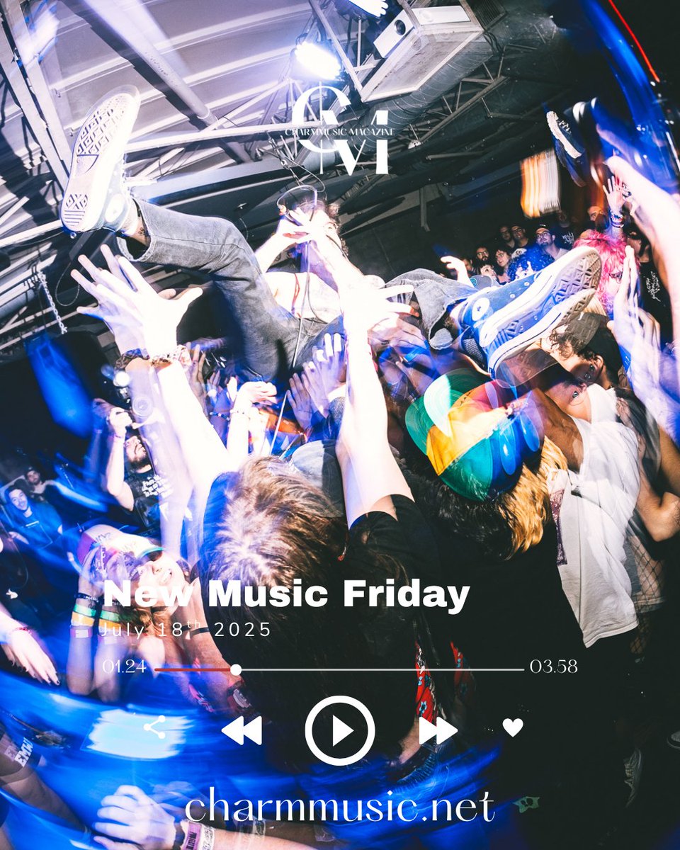 CHARMMusicMag's tweet image. Happy #NewMusicFriday! We have new tracks from @waterparks, @SANDYalexg, @poolkidsband, @theacesofficial, @drain831, & more!
Listen now: open.spotify.com/playlist/48hmZ…