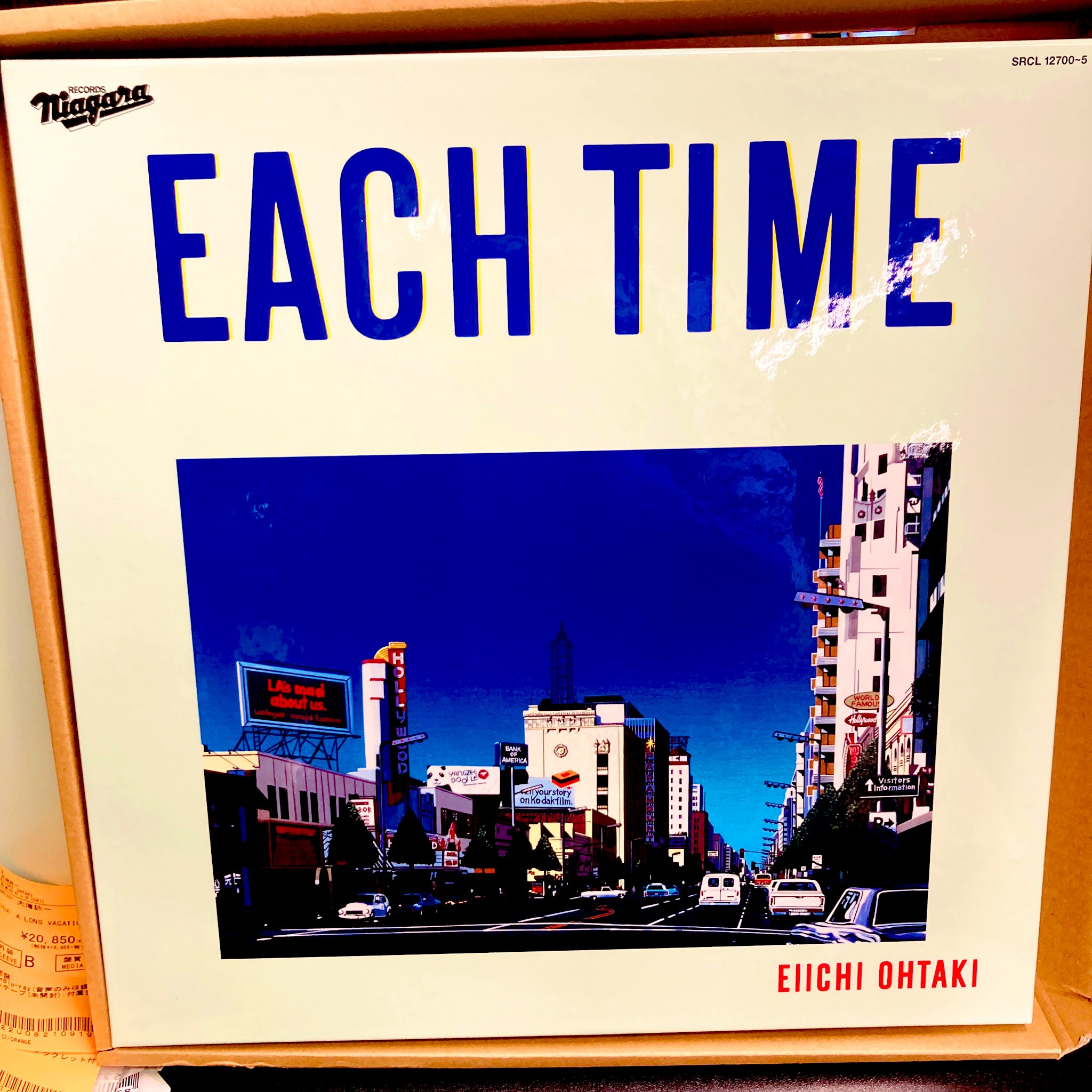 6discs CD 大滝詠一 EACH TIME 40th Anniversary VOX (完全生産限定盤)(3CD SRCL127005 NIAGARA 未開封 /02640 Amazon.co.jp: 【限定特典レコードコースター付き】 大滝詠一