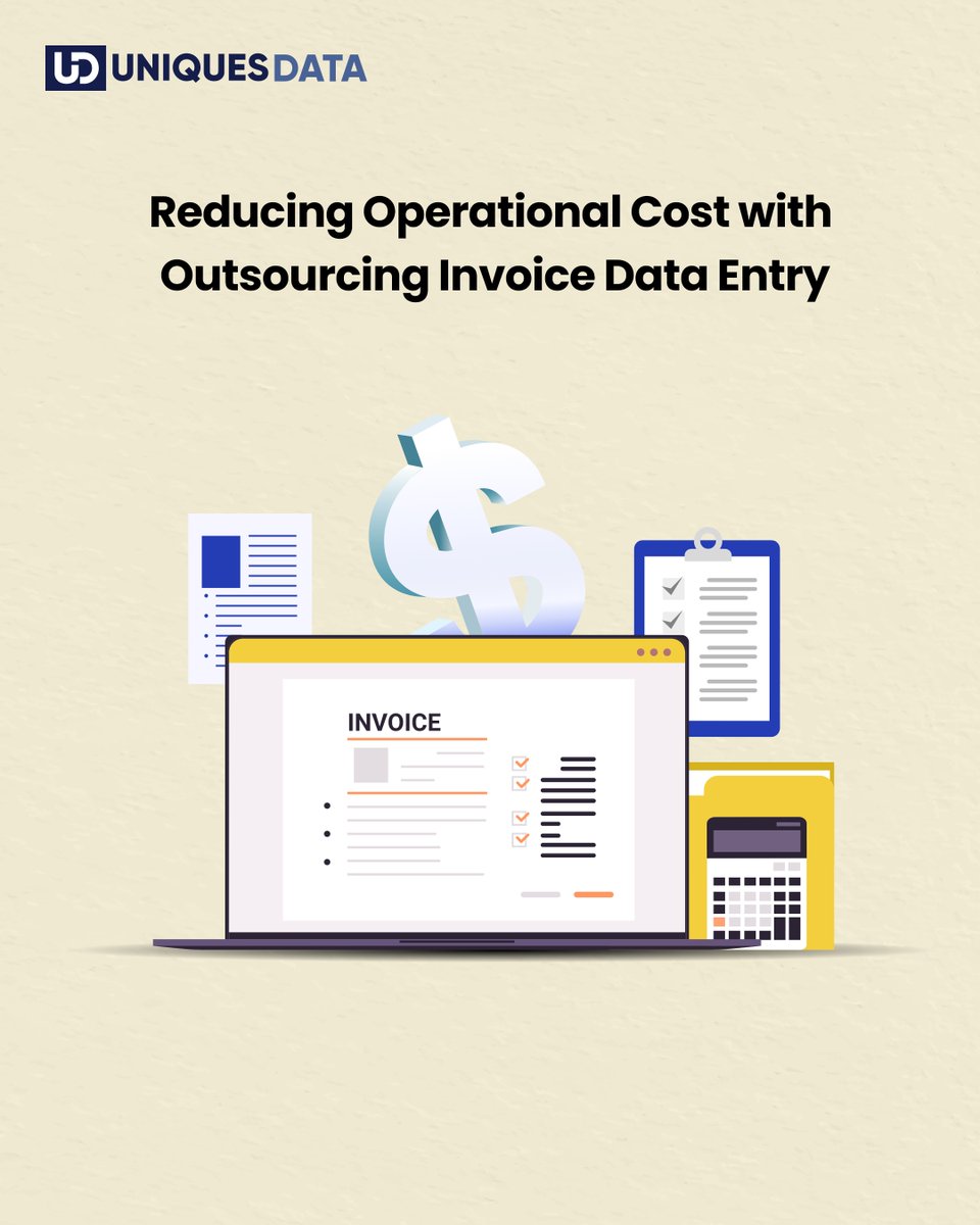 theuniquesdata's tweet image. Businesses from various sectors look for novel ways to reduce operational cost. With help of invoice data entry services, firms can have an efficient invoice approach with reduced operational cost.
🌐 To know more: bit.ly/4o1tfls
#invoicedigitization #invoicedataentry