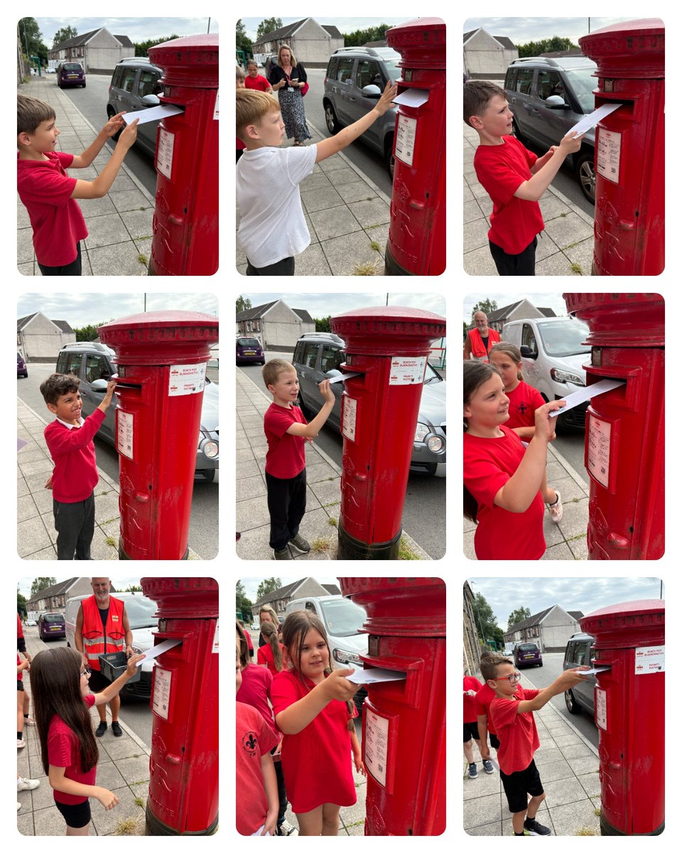 FDLPrimary's tweet image. Dosbarth 3 visited our local @PostOffice in Fleur De Lys this week to purchase a stamp and post their handwritten letter of thanks 💌 We even got to see the post box being emptied to see what happens next. Our lovely recipients have now received their letters, diolch @RoyalMail