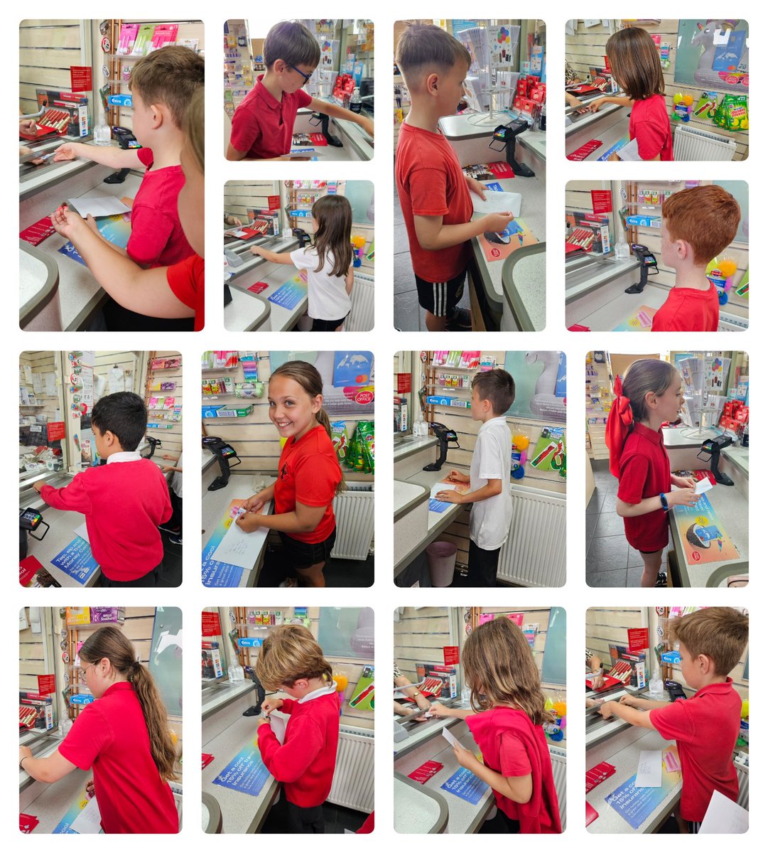 FDLPrimary's tweet image. Dosbarth 3 visited our local @PostOffice in Fleur De Lys this week to purchase a stamp and post their handwritten letter of thanks 💌 We even got to see the post box being emptied to see what happens next. Our lovely recipients have now received their letters, diolch @RoyalMail
