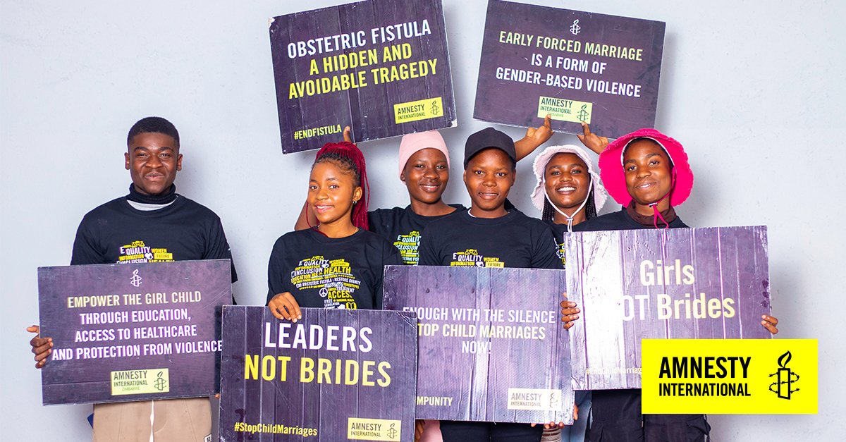 amnesty_zim's tweet image. Welcome to #FistulaFriday🌟
Amnesty International’s research highlights how barriers to sexual and reproductive health services and information for adolescents in Zimbabwe, put girls’ health and futures at risk. Key barriers include: inconsistent laws and policies relating to…