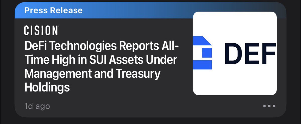 0xAmoghGupta's tweet image. For those wondering about SUI treasury public companies

This popped up on Apple stocks