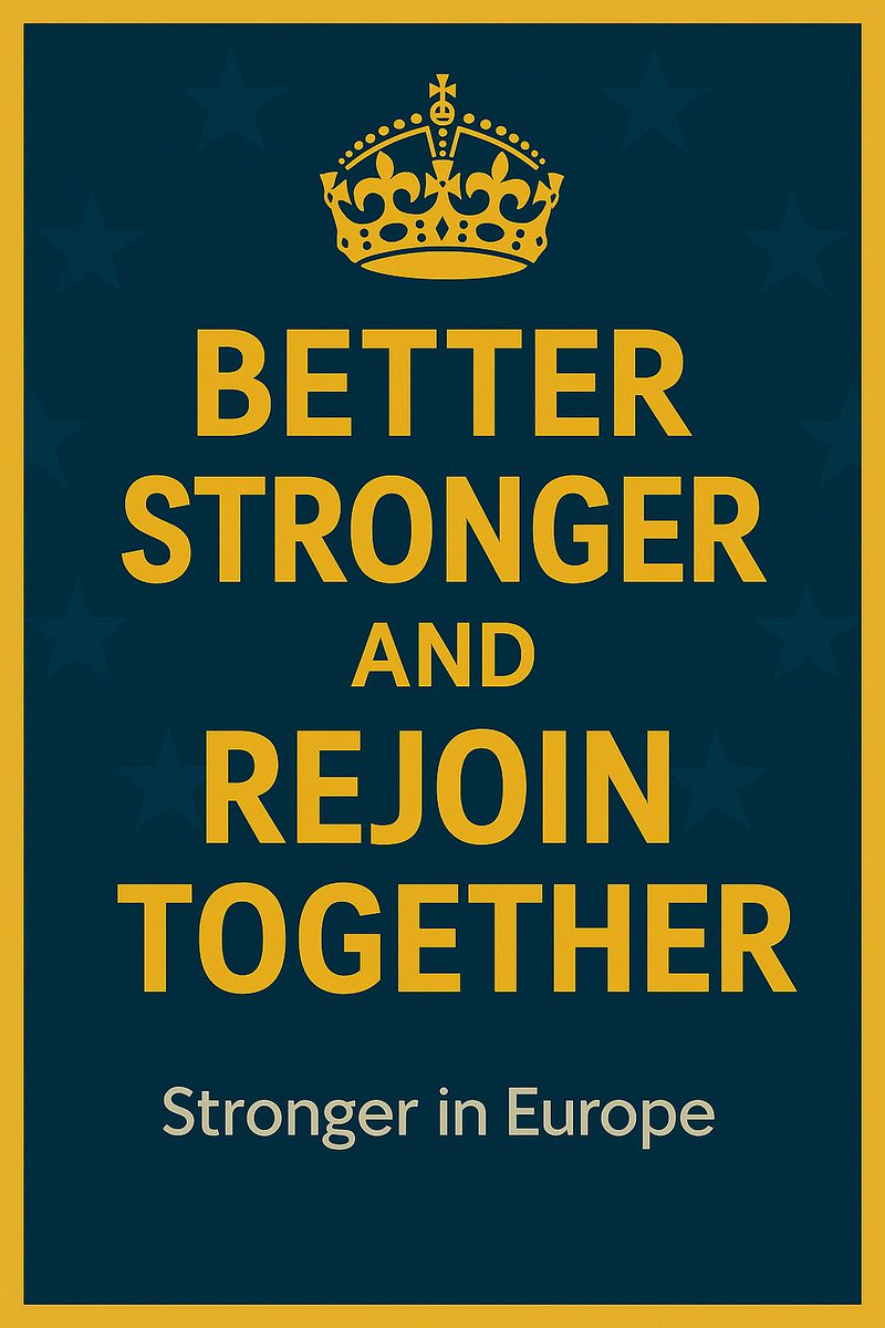 RejoinP's tweet image. 🗳️ Big news: 16–17 year olds can now vote in ALL UK elections!
That’s 1.5 million new voters.
Young people back Europe.
Back fairness.
Back facts.
Let’s give them a real choice.
🟦 Join the only party that says:
✅ Rejoin the EU
✅ Rebuild the future
#RejoinEU #TeamEU