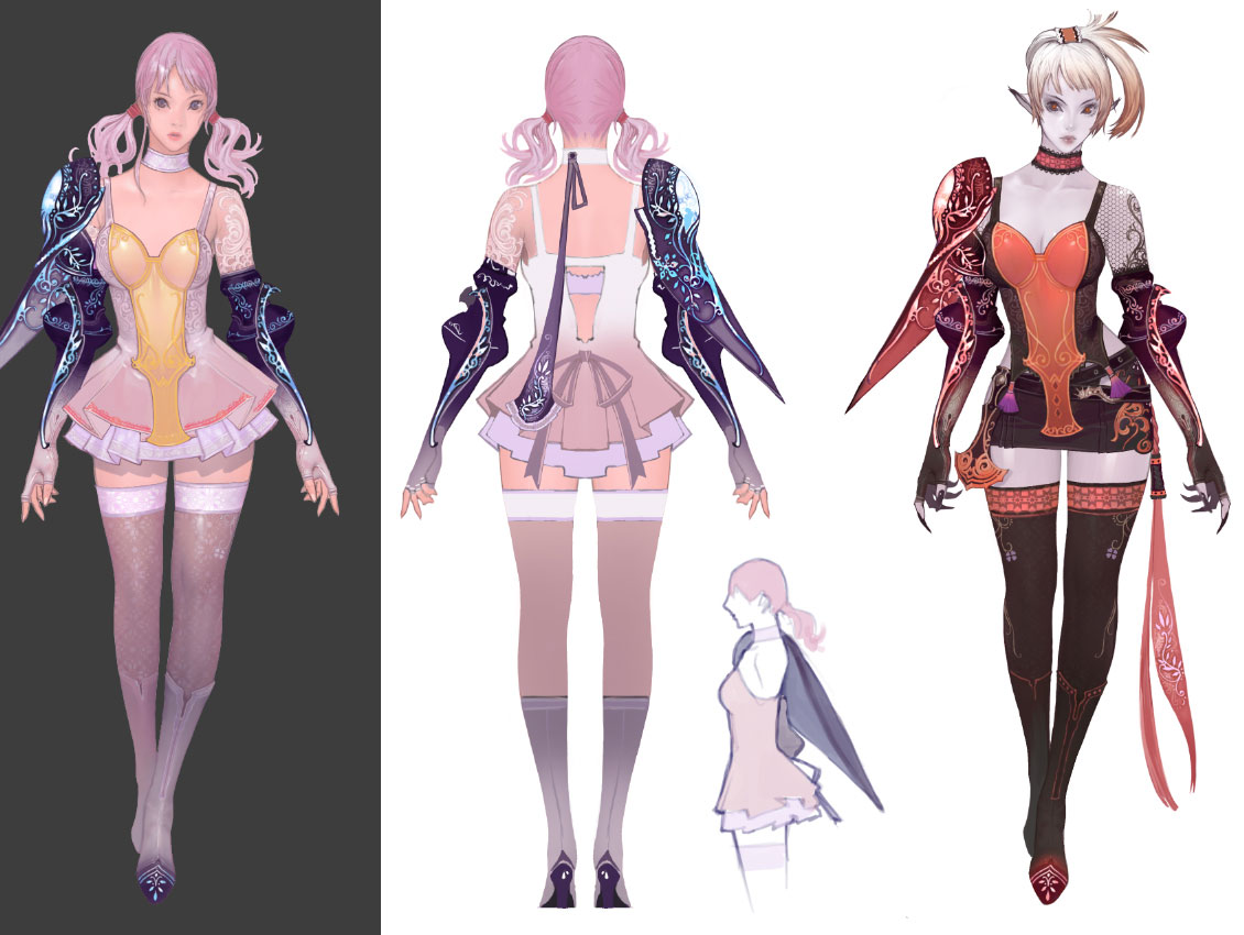 creativeuncut's tweet image. Official character and costume designs from Aion.
More art from the game: creativeuncut.com/art_aion_a.html