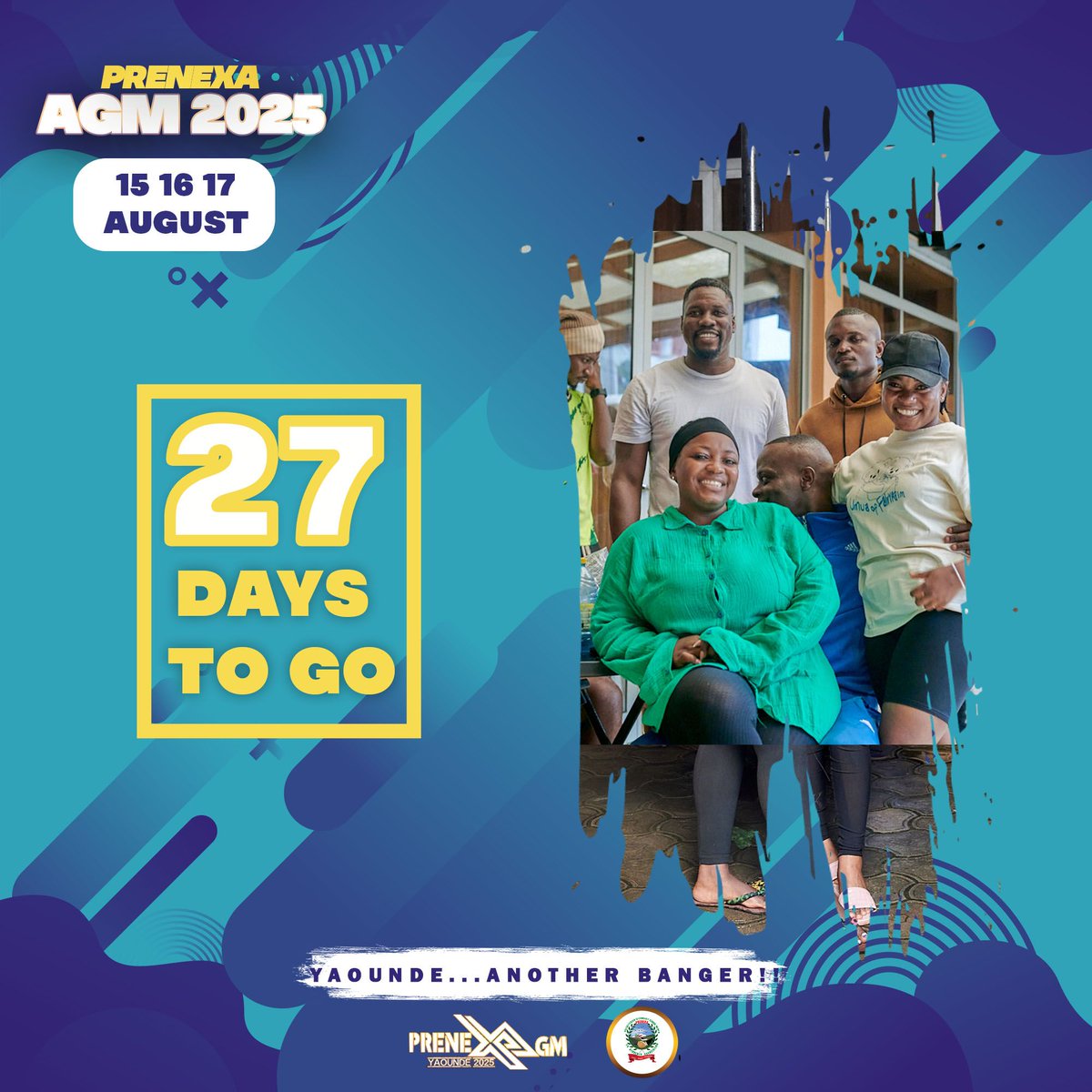 prenexa's tweet image. 27 Days to Go.
How Ready Are You??
#PRENEXAAGM2025
#Yaounde2025
#AnotherBanger