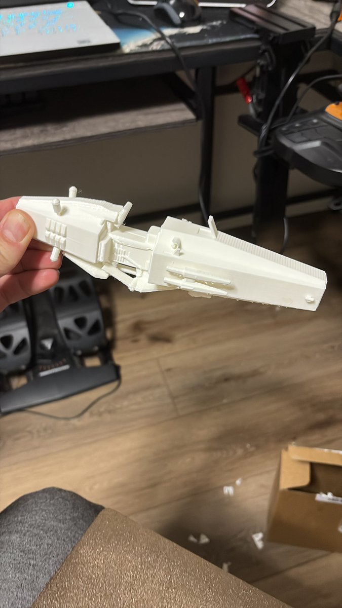 agent_solace's tweet image. First @staratlas 3d print! Got many ships left. Thank you for the files @en1gma42