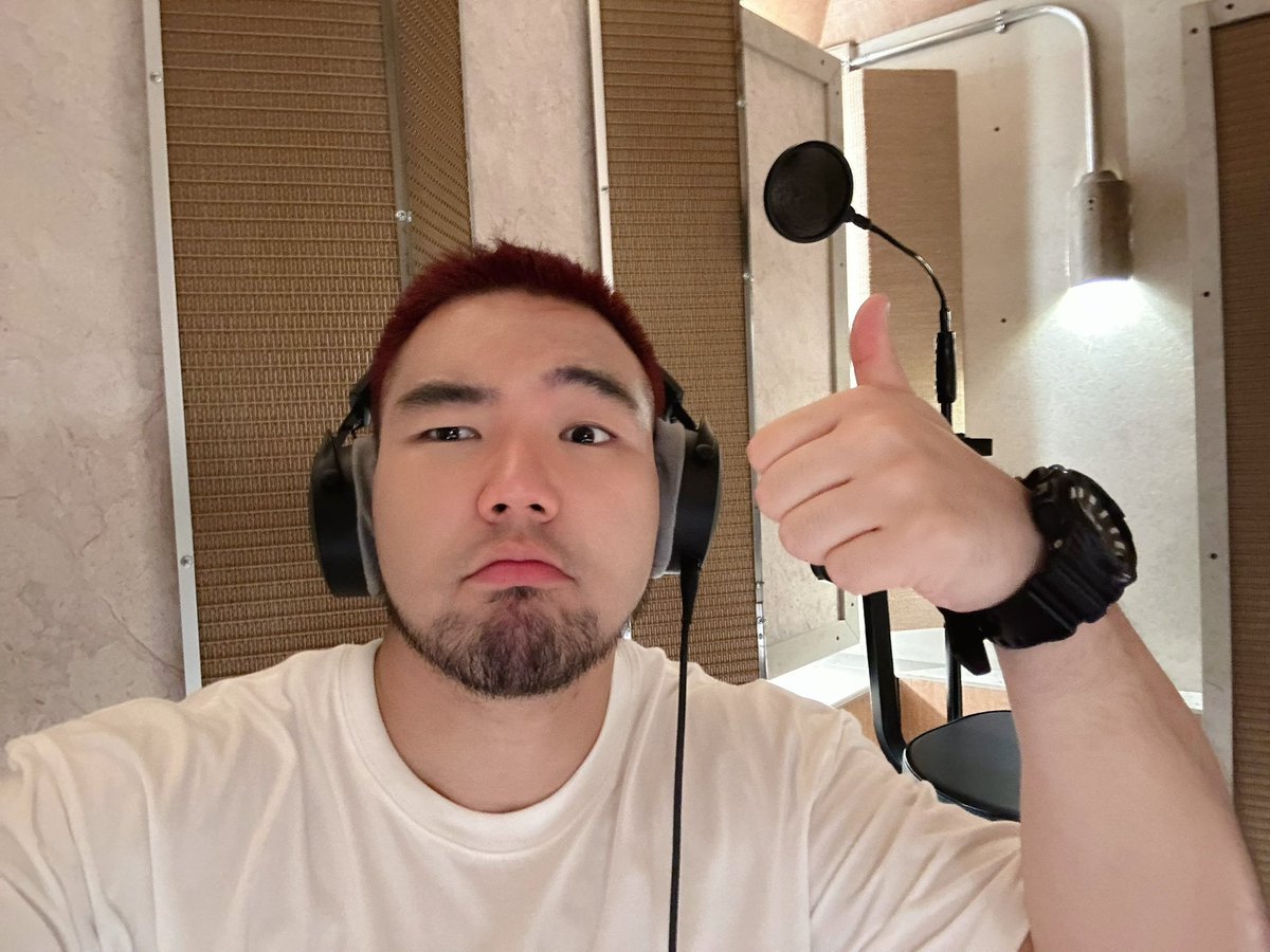 ProPandas_Luu's tweet image. レコーディング🎧