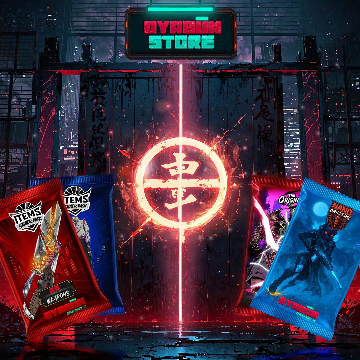 🏪 BOOSTER STORE INCOMING 🏪
The gates to the OYABUN Booster Store are about to open... and what’s inside might just change your fate.

🎮 Gaming. 🎴 Collectibles. 💥 Lore.
This isn’t just a drop—it’s a turning point.

You’re in a Move2Earn game… and it’s the weekend.
So move
