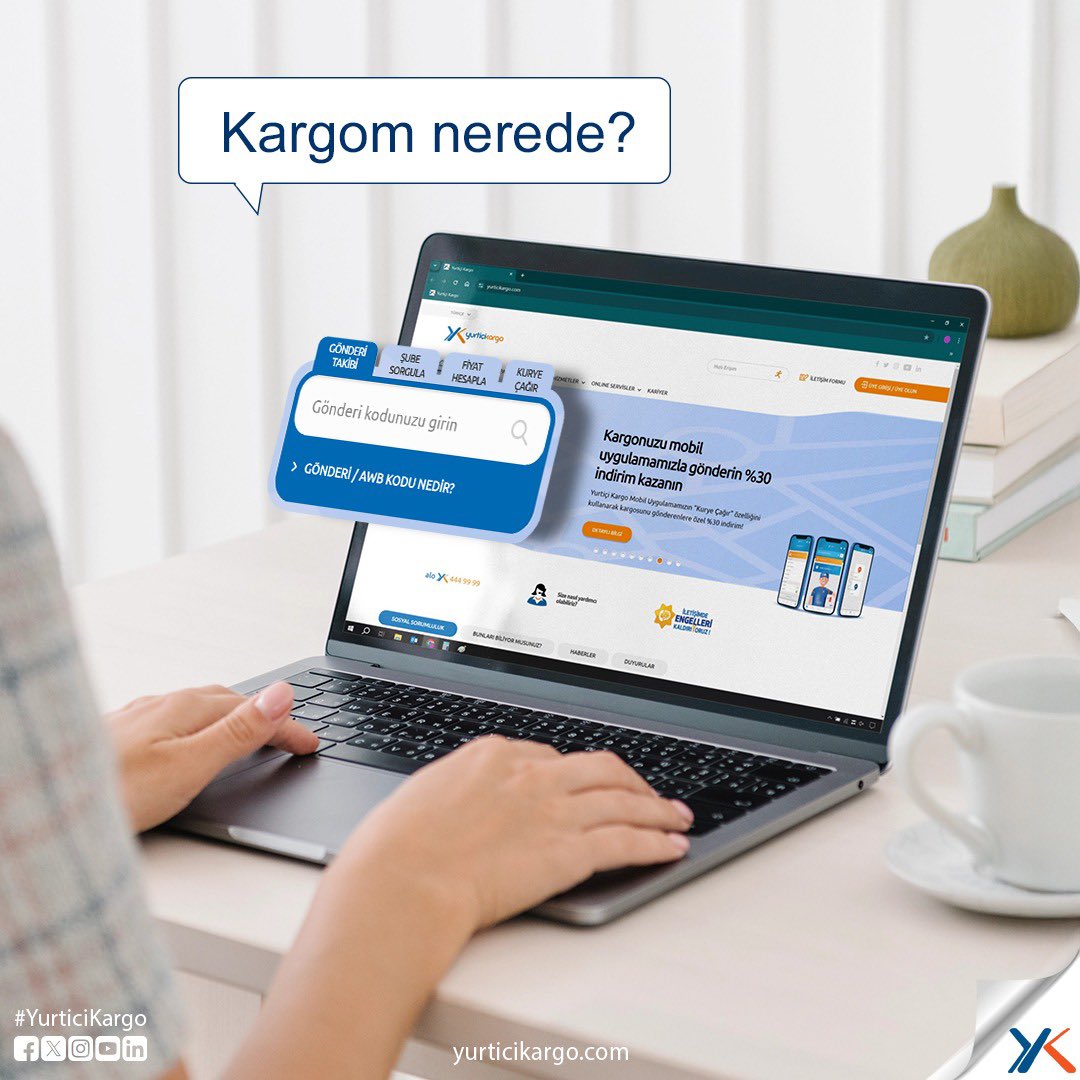Heyecanla beklediğiniz tüm kargolarınızı takip etmek çok kolay 💙🧡

Gönderi kodunuzu web sitemizden veya mobil uygulamamız üzerinden sorgulatabilir, kargonuza dair tüm işlemlere kolaylıkla ulaşabilirsiniz.

#SözVerdiğimizGibi #YurtiçiKargo
