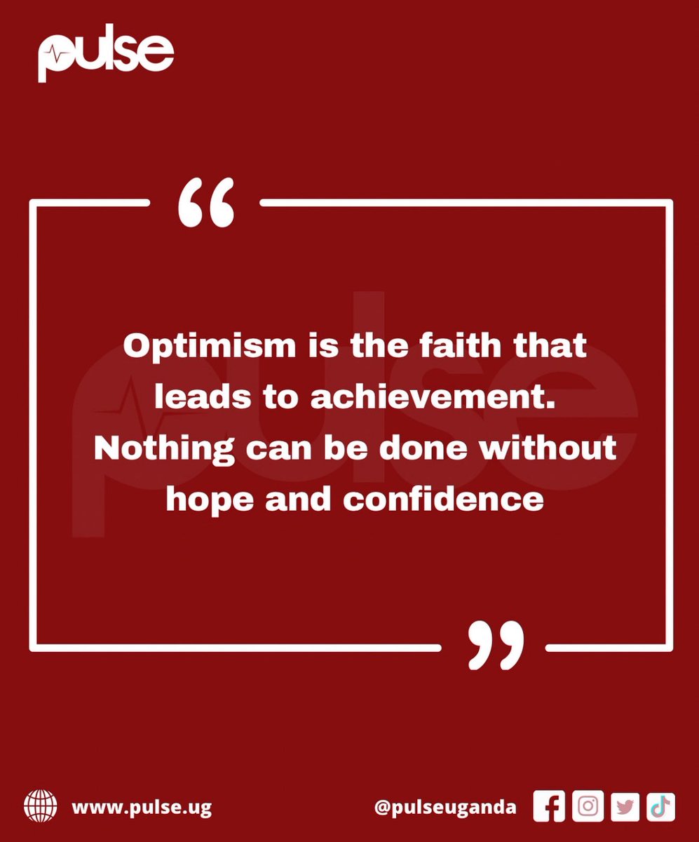 PulseUganda's tweet image. Good morning ☀️ 

#PulseQuotes