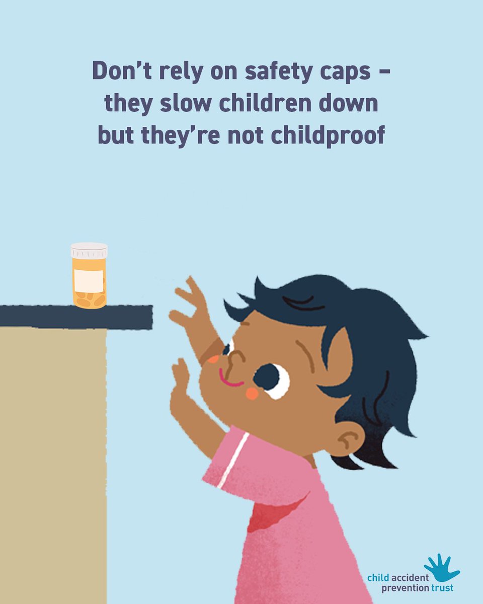 CAPTcharity's tweet image. Suspected poisoning is one of the most common reasons for young children to be taken to A&E.
Please read and share our top tips to keep children safe.
#ChildSafety #ChildHealth @BitrexGlobal