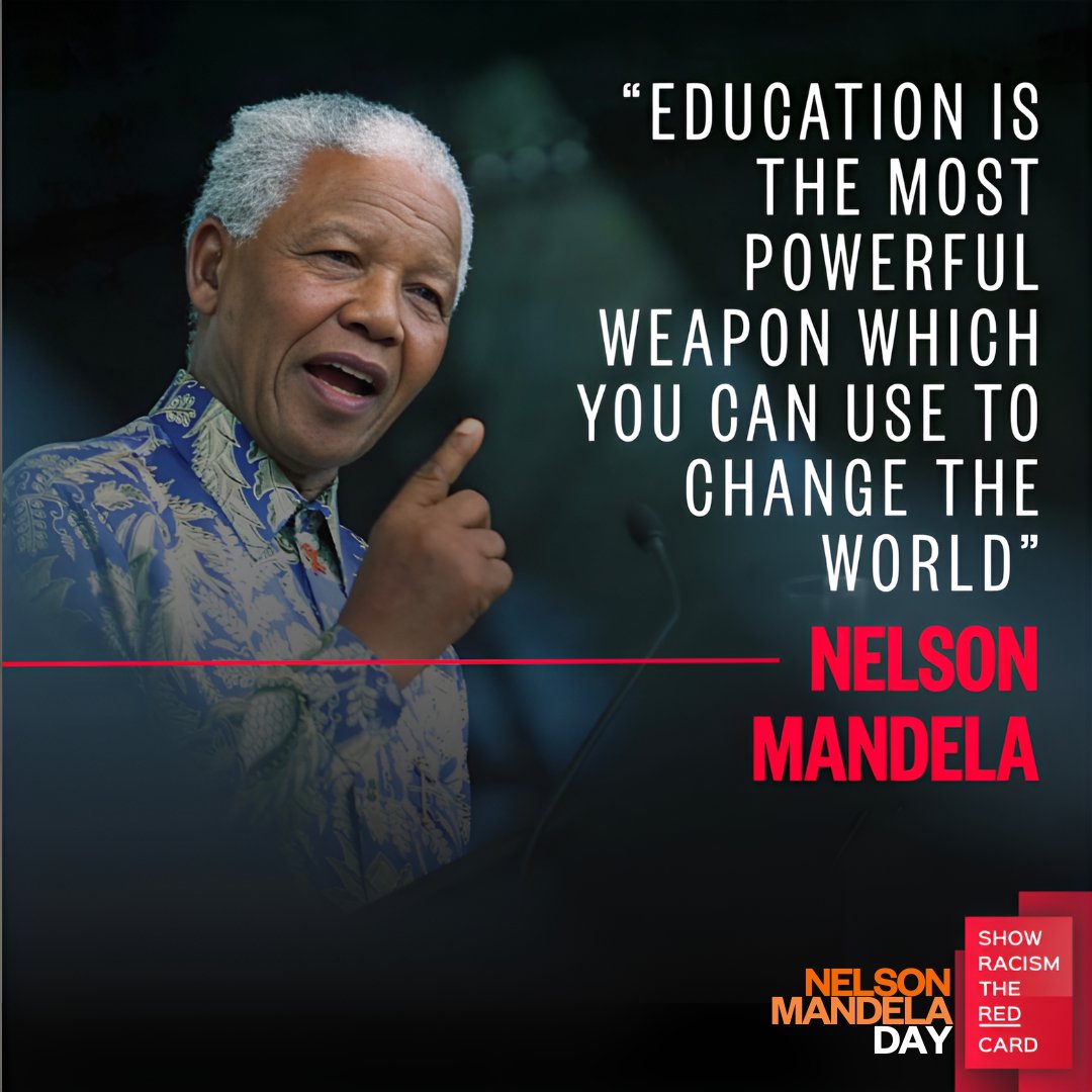 Show Racism the Red Card (@srtrc_england) on Twitter photo #MandelaDay2025: Mandela’s legacy lives on in our mission for anti-racism
#SRtRC don’t just provide the tools to challenge racism - we empower communities to be better
This <a href="/NelsonMandela/">NelsonMandela</a> Day, join us in making #AntiRacism the norm👇🏿
🔗theredcard.org/get-involved/ #ItIsInYourHands #MandelaDay2025: Mandela’s legacy lives on in our mission for anti-racism
#SRtRC don’t just provide the tools to challenge racism - we empower communities to be better
This <a href="/NelsonMandela/">NelsonMandela</a> Day, join us in making #AntiRacism the norm👇🏿
🔗theredcard.org/get-involved/ #ItIsInYourHands