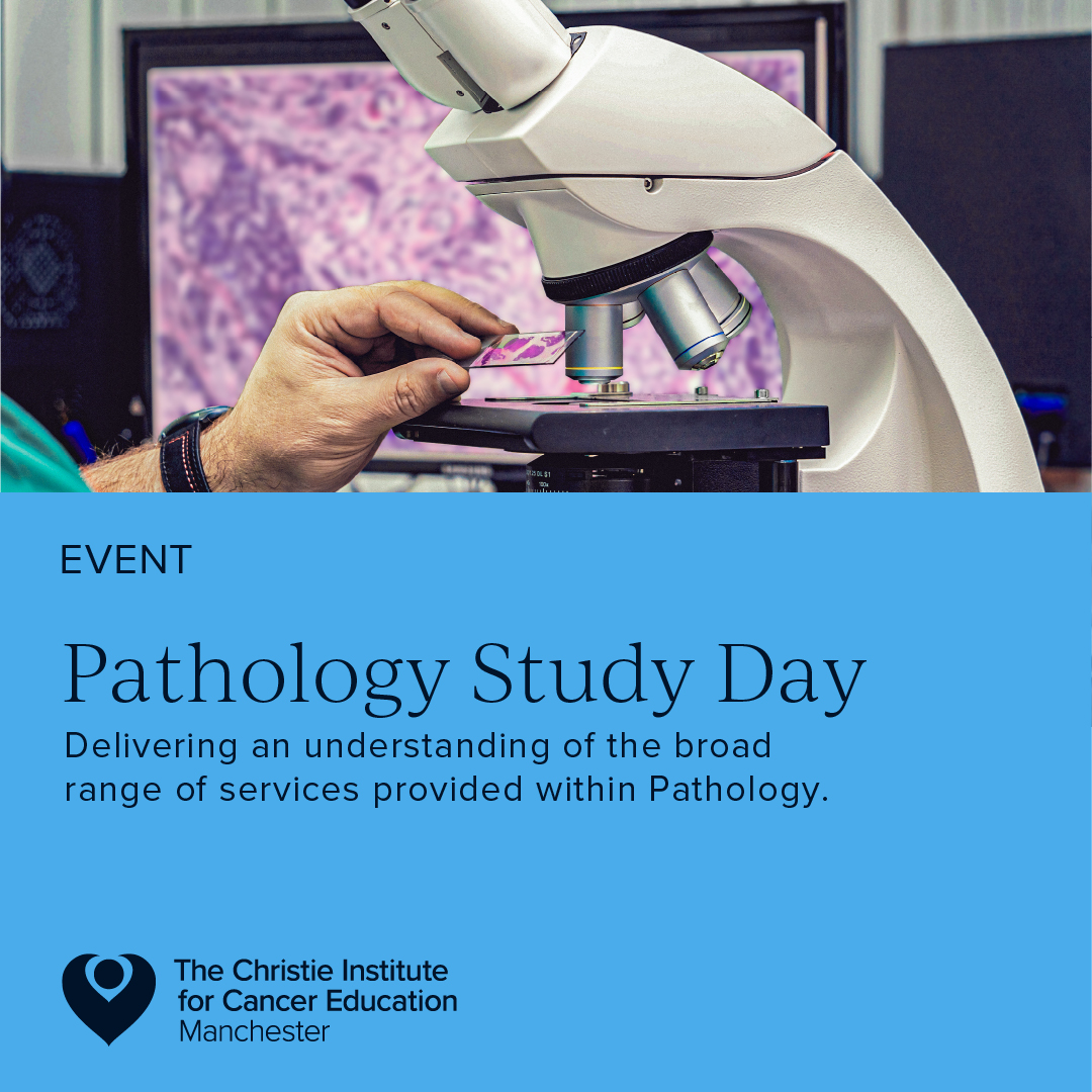 We would like to invite you to the Pathology Study Day
Mon 24 Nov 2025
The Christie, Manchester or online
Explore the vital role of Pathology in care pathways.
🎟️Make use of 5 for 4 when booking
Register now: ow.ly/lHgj50Wipup
#Pathology #TheChristie #MedicalTraining