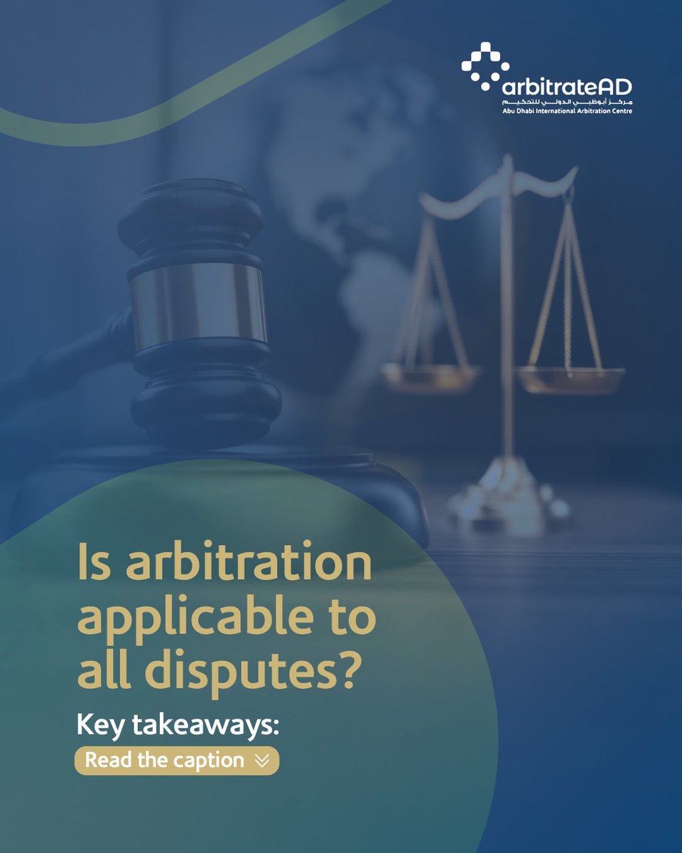 Not all disputes can go to arbitration—only those that are "arbitrable." That excludes things like marriage or criminal issues. But most business disputes? Absolutely. Need help with one? We’re here!