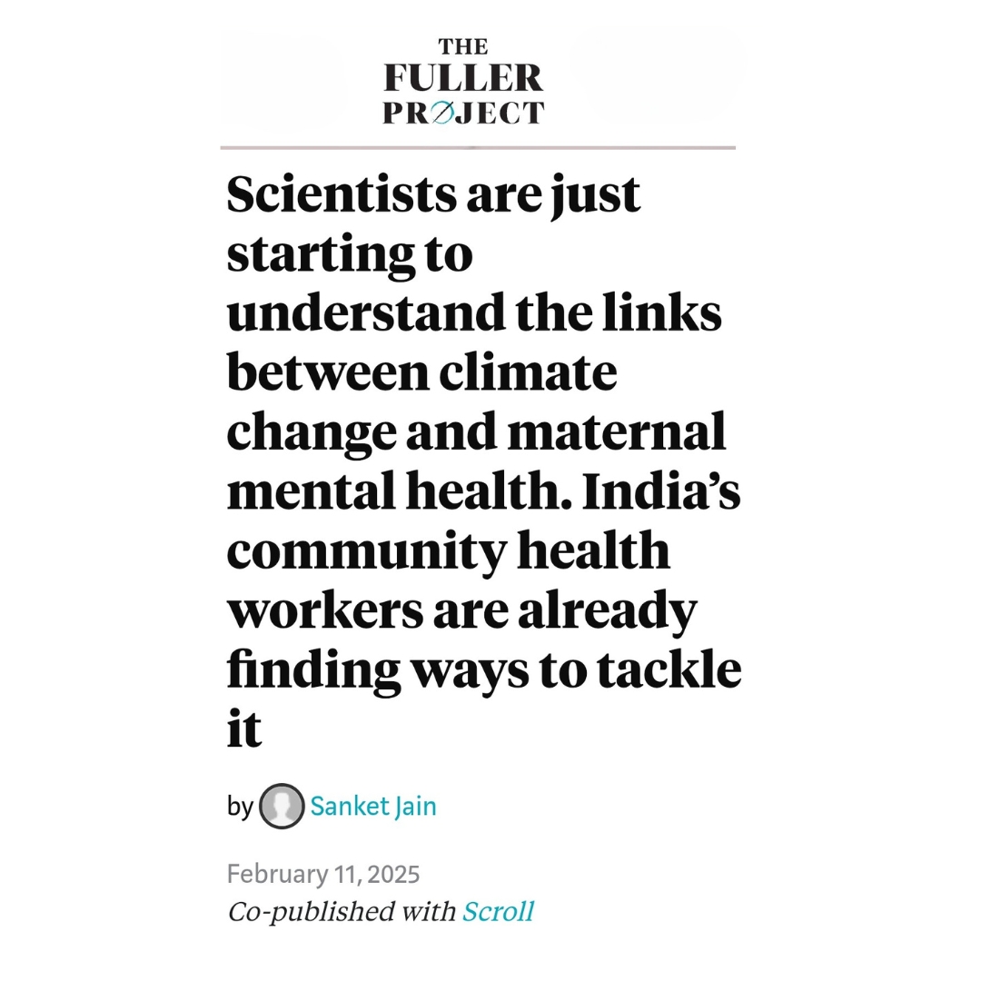 My story on how climate change is leading to a rise in perinatal depression has won the Developing Asia Journalism Award (DAJA) 2025.

This marks my 25th Journalism Award!

Thank you, <a href="/ADBInstitute/">Asian Development Bank Institute</a>, for the honor. 

<a href="/FullerProject/">The Fuller Project</a>
