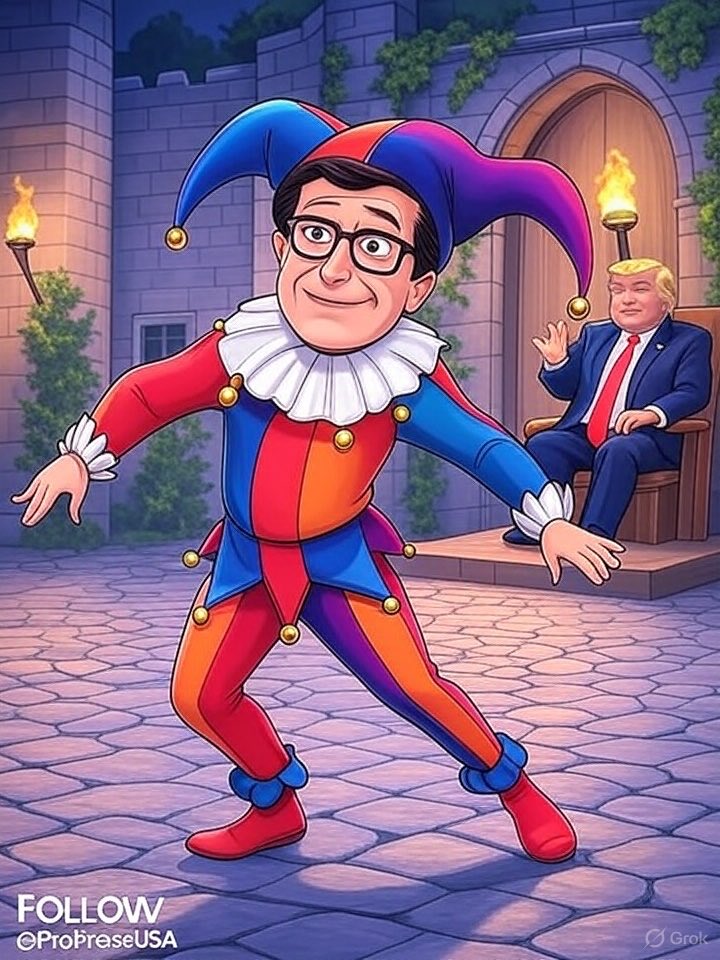 ProPressUSA's tweet image. Can’t wait till Colbert is no longer on the tv everyday! You?