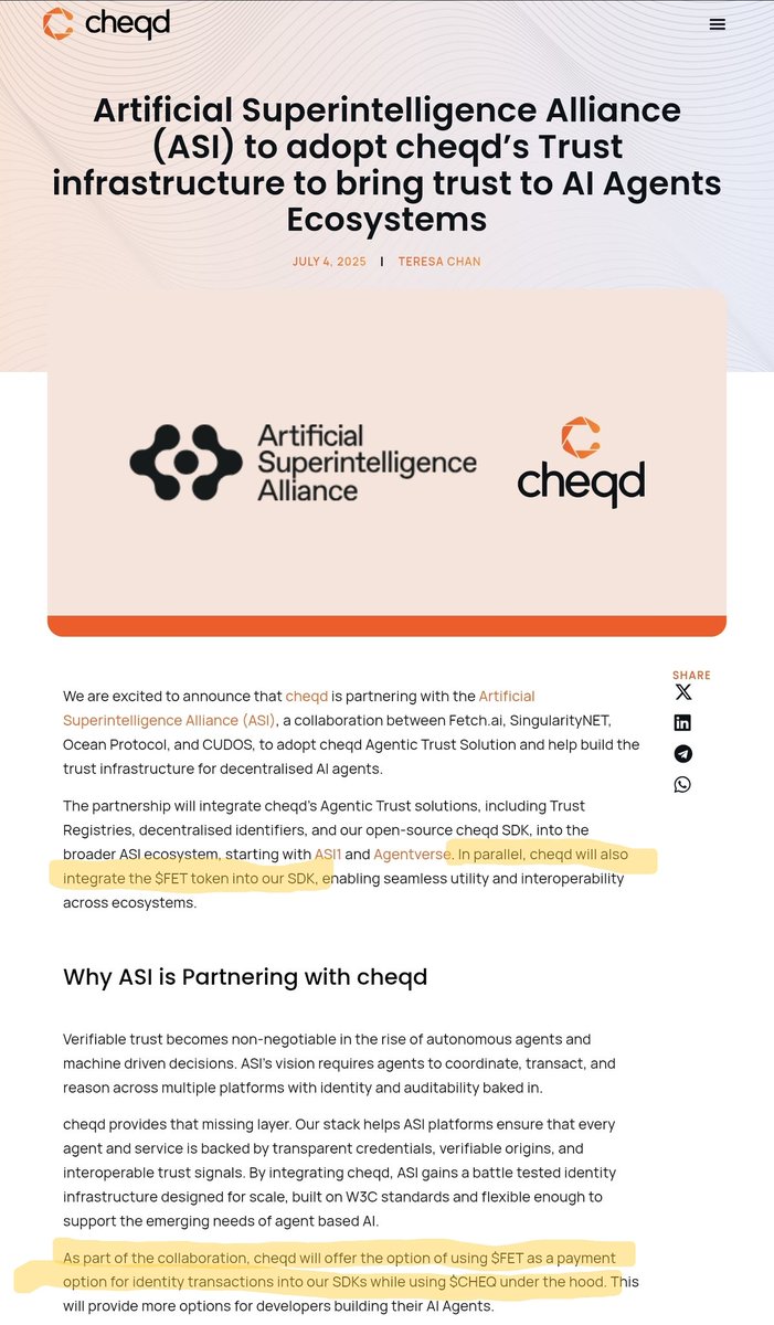 bigbagz30k's tweet image. $fet aka $asi in @cheqd_io #SDK

$cheq