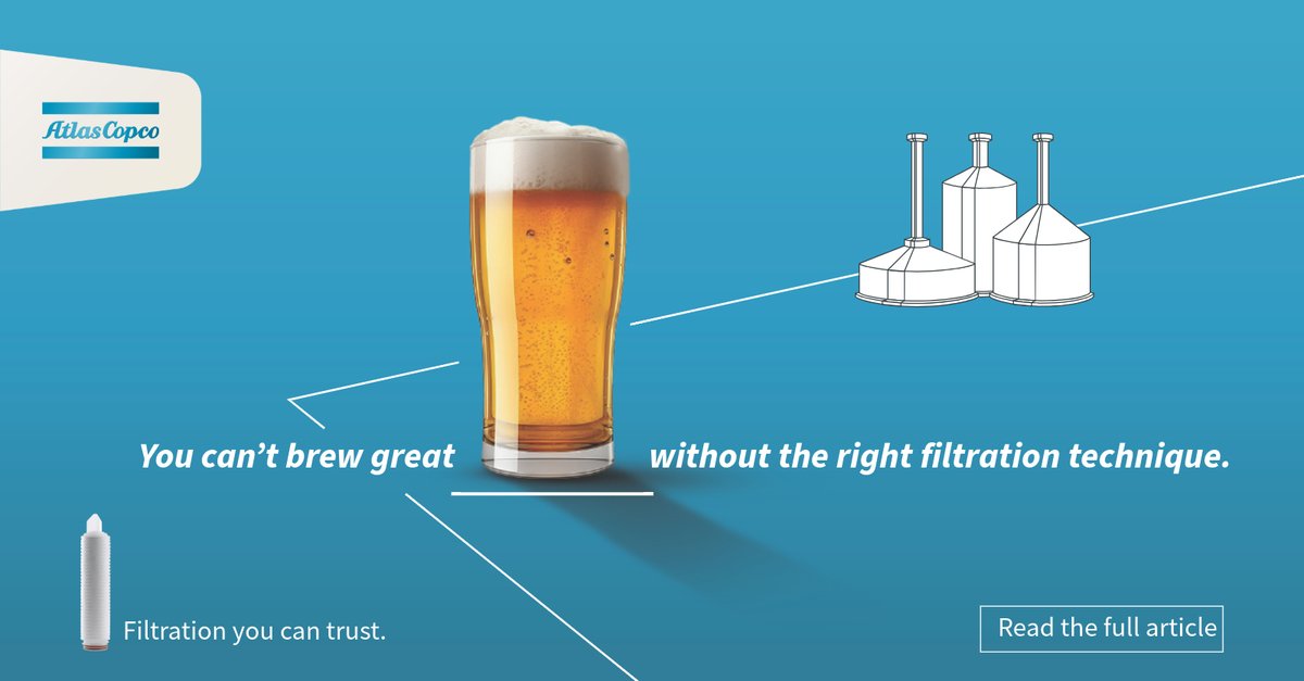 How do brewers protect the clarity, flavor, and shelf life of beer? By choosing the right filtration technique. We reveal the most common beer filtration methods in this blog post: bit.ly/4eVpObD