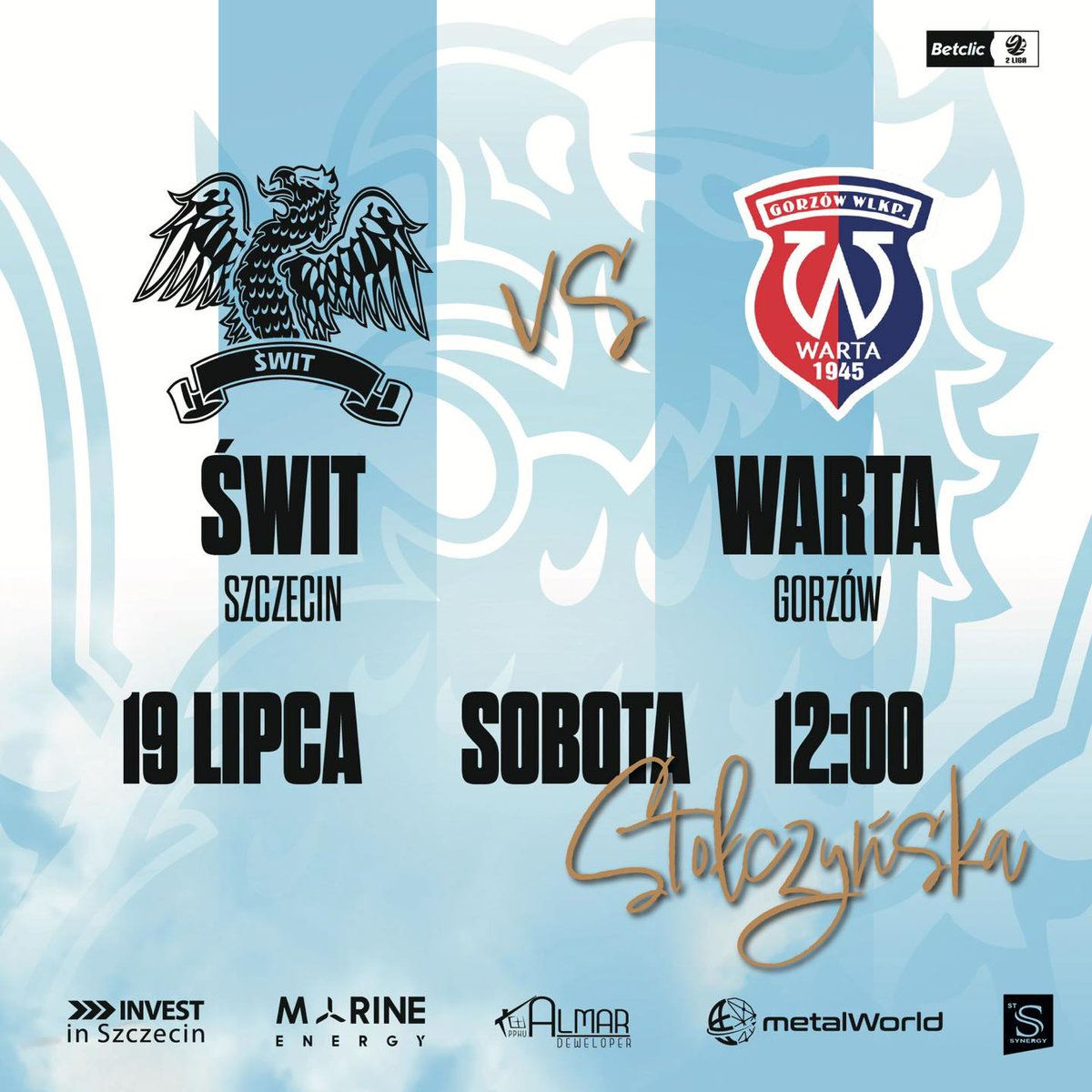 SSkolwin's tweet image. 𝐎𝐬𝐭𝐚𝐭𝐧𝐢 𝐬𝐩𝐚𝐫𝐢𝐧𝐠 𝐩𝐫𝐳𝐞𝐝 𝐢𝐧𝐚𝐮𝐠𝐮𝐫𝐚𝐜𝐣𝐚̨ 📷

W sobotę o godzinie 12.00 na stadionie w Skolwinie podopieczni trenera Tomasza Kafarskiego rozegrają ostatni mecz kontrolny przed startem sezonu 2025/2026, w którym zmierzą się z III-ligową Wartą Gorzów.…