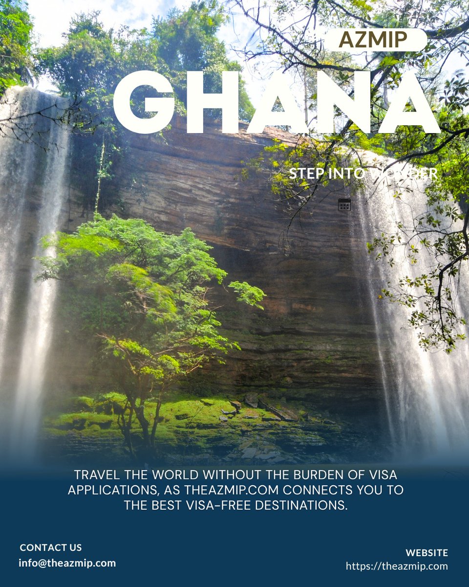 IAzmip's tweet photo. The Ultimate Ghana Travel Guide 2025 — Culture, Visa, Tourism & More | Explore with The Azmi
#GhanaTravelGuide #VisitGhana2025 #TheAzmip #WestAfricaAdventures #AccraCityLife #GhanaCulture #GhanaVisaInfo #CapeCoastCastle #AfricanHeritage #ExploreGhana #TravelAfrica #GhanaFestivals https://t.co/w7uL3y740q