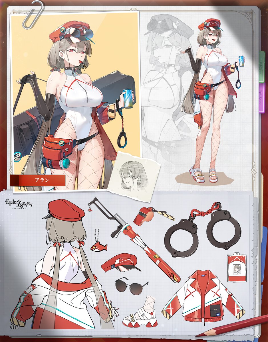 Epic7_jp's tweet image. 【英雄物語】
アラン(CV: #竹達彩奈)
波の聖地、風雲海浜に忽然と現れた謎の美女。
支配欲の強い彼女は、海水浴を楽しむために風雲海浜を訪れた観光客たちに口うるさく注意し始めた。
こうして付けられたあだ名は、風雲海浜の守護者。…