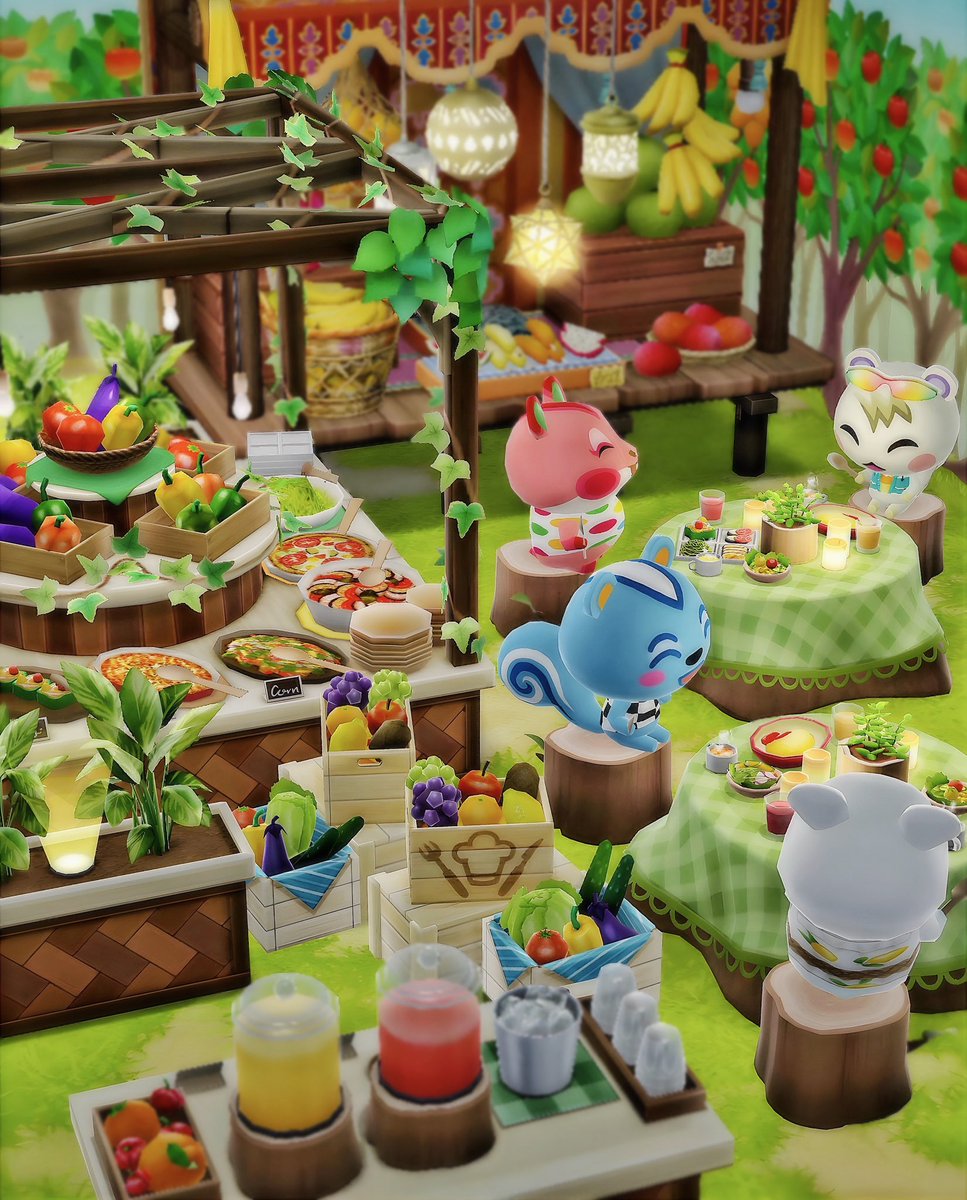 chitosecozy's tweet image. 採れたて野菜が食べられる
森のレストラン🍽️
#ポケ森
#ポケ森コンプリート
#ACPC