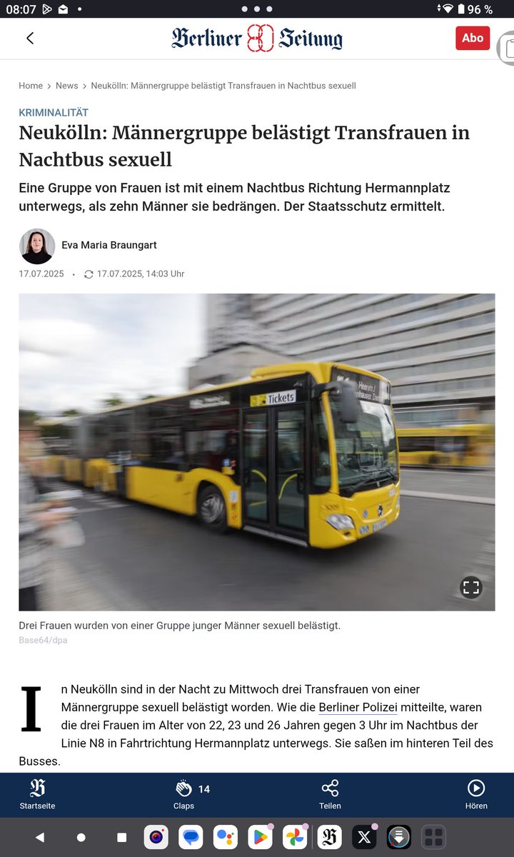 Im verheimlichen sind die  richtig gut! ☝️

Genau wie 2015/2016/2017 usw., wenn es um Straftaten von Asylbewerber ging.

faz.net/aktuell/politi…