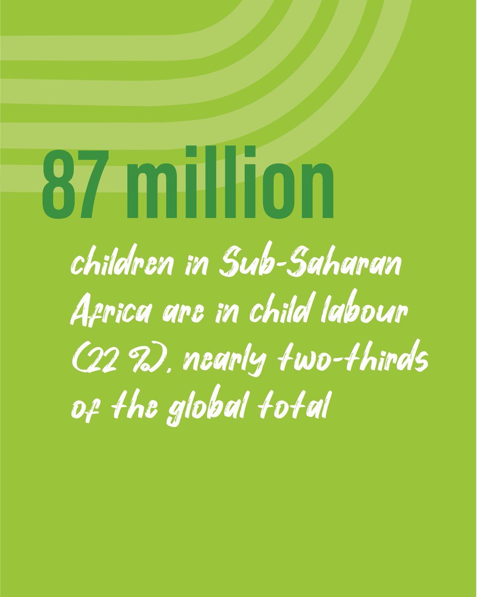 87 million children in Sub-Saharan Africa are in child labour (22 %), nearly two-thirds of the global total. 

Our analysis reveals the structural barriers driving these patterns and proposes solutions to reverse them.
eclt.org/en/news/struct…