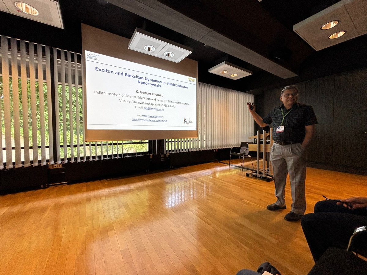 KGT_Lab's tweet image. Here are some glimpses of @ICP2025. Happy to be a part of this. It was truly enriching, and thank you all for the fruitful discussions.