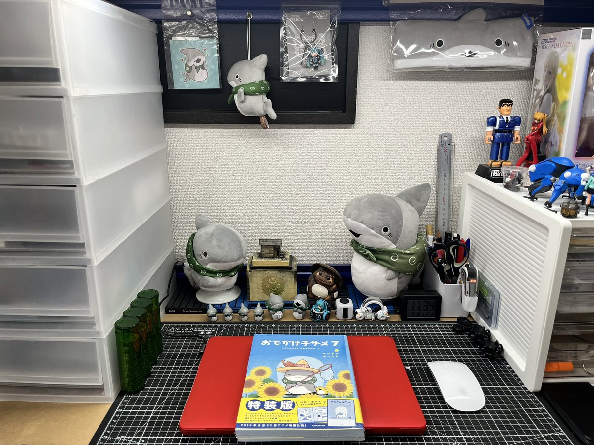 mercurysquad_jp's tweet image. おでかけ子ザメ7巻きましたʕ•̫͡•ʔ•̫͡•ʔ

#おでかけ子ザメ