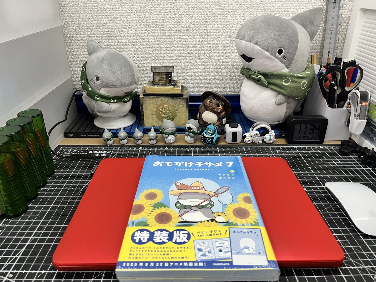 mercurysquad_jp's tweet image. おでかけ子ザメ7巻きましたʕ•̫͡•ʔ•̫͡•ʔ

#おでかけ子ザメ