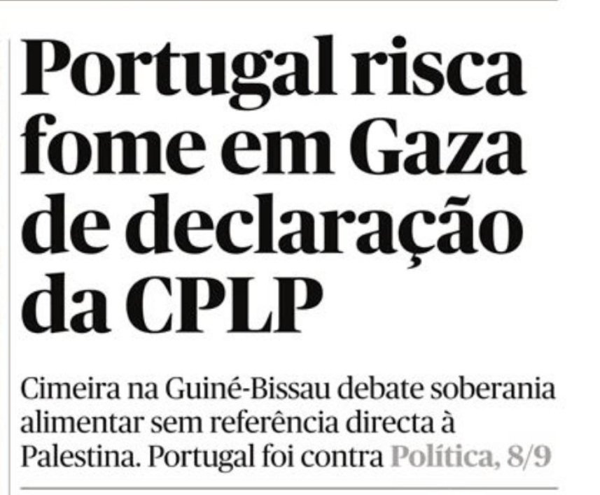 Isto não é silêncio, é cumplicidade. E envergonha-me enquanto português.