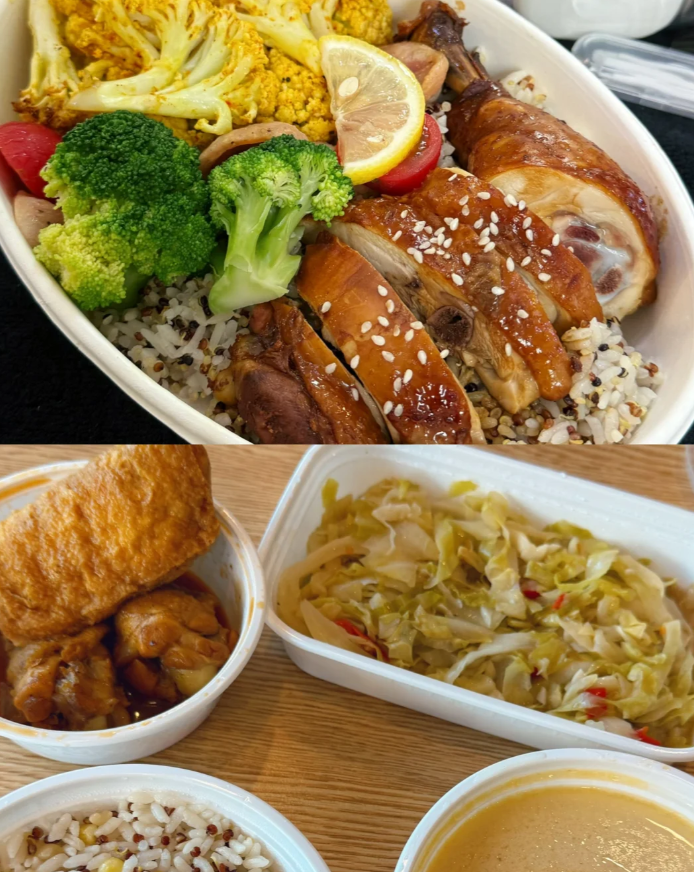 今日の脂質カットランチです🥳