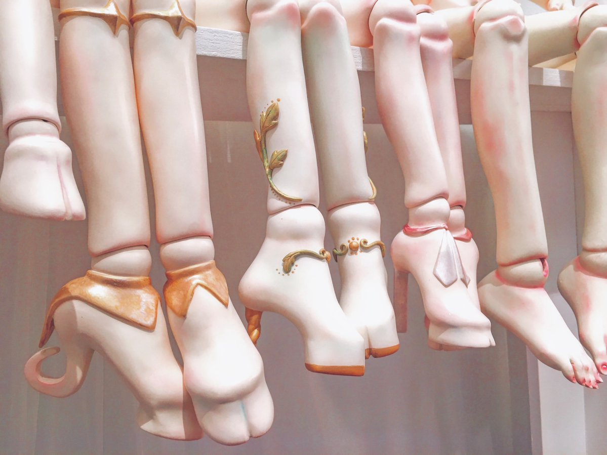 yanpuppe's tweet image. #これでフォロワーさん増えました 
球体関節人形の蹄ヒール🎠