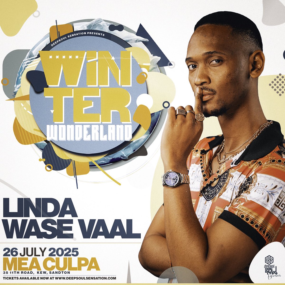 dsslifestyle's tweet image. From Legendary Selectors to bold newcomers!

#DSSWinterWonderland25’

🗓️ 26 July 2025
📍 Mea Culpa
🎟️ deepsoulsensation.com

#deephouse #soulfulhouse #housemusic