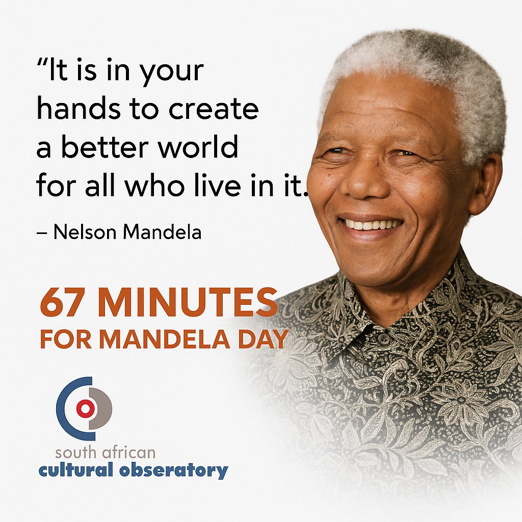 CultureObservatory (@saculturalobs) on Twitter photo Every 18 July, we honour Madiba by giving 67 minutes to uplift our communities.
#MandelaDay, <a href="/SACulturalObs/">CultureObservatory</a> joins <a href="/MandelaUni/">Mandela University</a> and other organisations at Gelvandale High in Gqeberha for cleaning, gardening & connecting with learners at the Hostel of Hope.
Small acts, big impact. Every 18 July, we honour Madiba by giving 67 minutes to uplift our communities.
#MandelaDay, <a href="/SACulturalObs/">CultureObservatory</a> joins <a href="/MandelaUni/">Mandela University</a> and other organisations at Gelvandale High in Gqeberha for cleaning, gardening & connecting with learners at the Hostel of Hope.
Small acts, big impact.